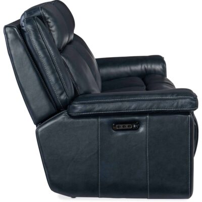 Montel Lay Flat Power Sofa with Power Headrest & Lumbar SS705-PHL3-047 ss705 phl3 047 side silo