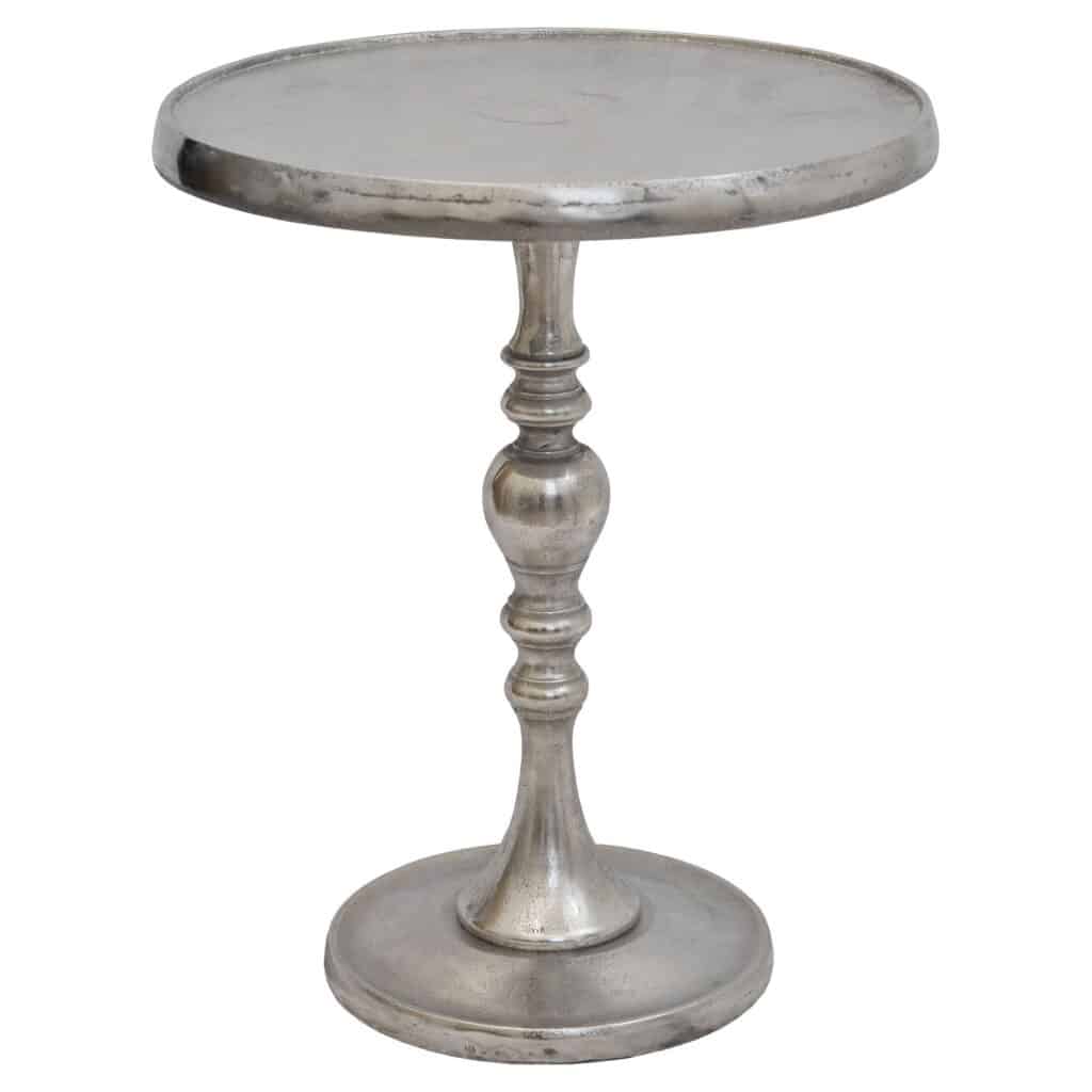 Romina Nickel Accent Table TA034 ta034 romina nickel 01.145