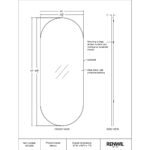 MARIUS Mirror MT2366 tech drawing MT2366 1591386467